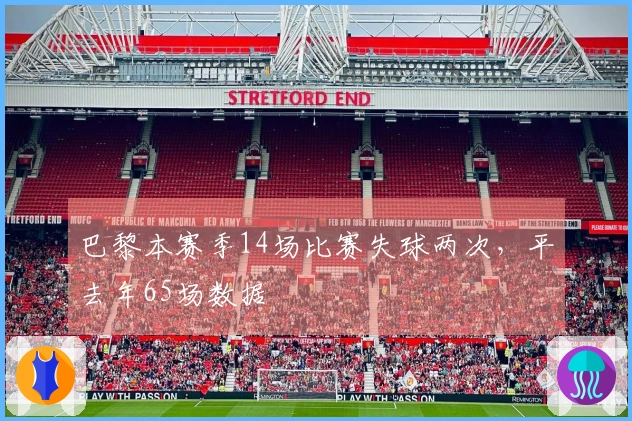 巴黎本赛季14场比赛失球两次，平去年65场数据